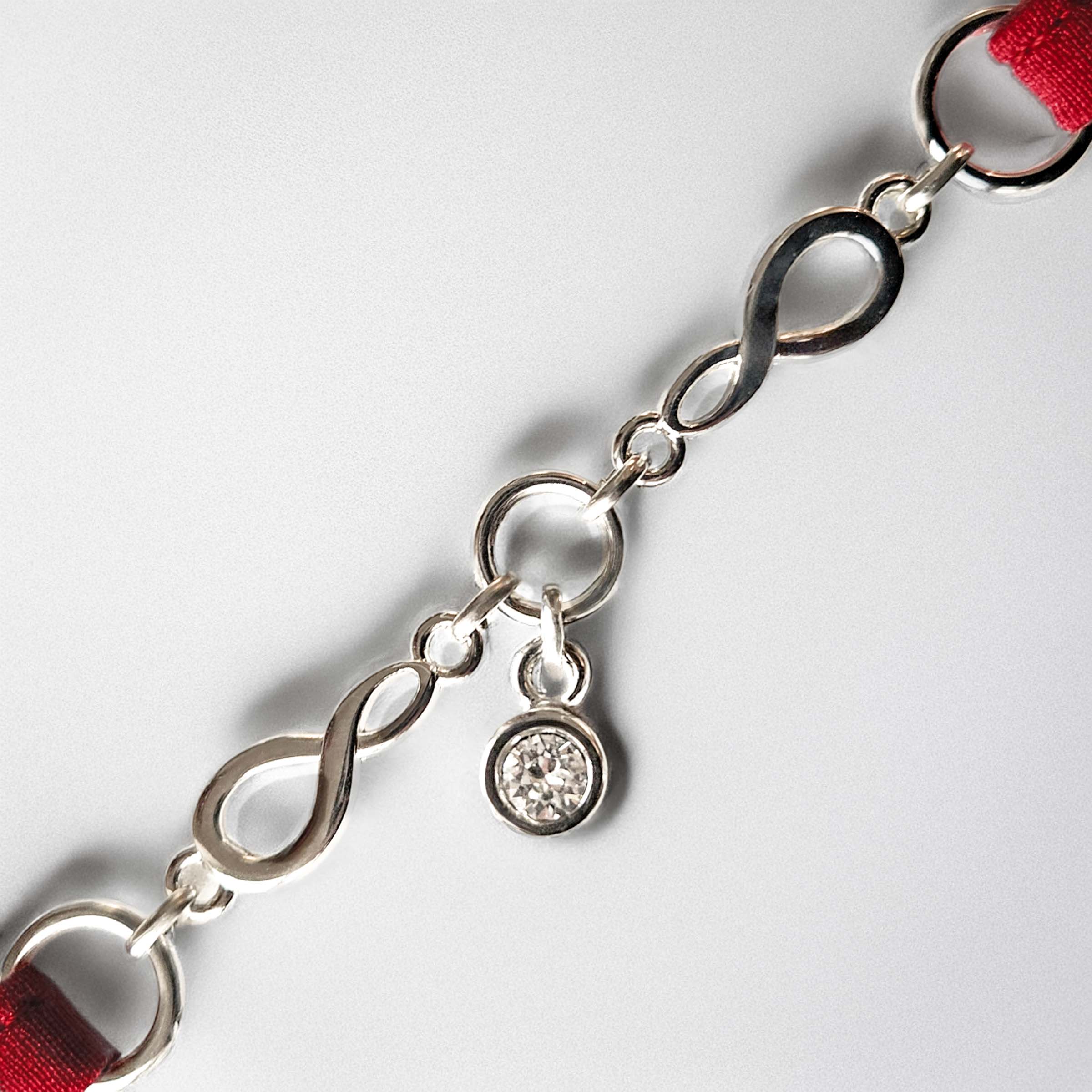 String Schmuck mit Swarovski - Thong jewelry with Swarovski gem - Lucky Cheeks Luxus Dessous - luxury lingerie