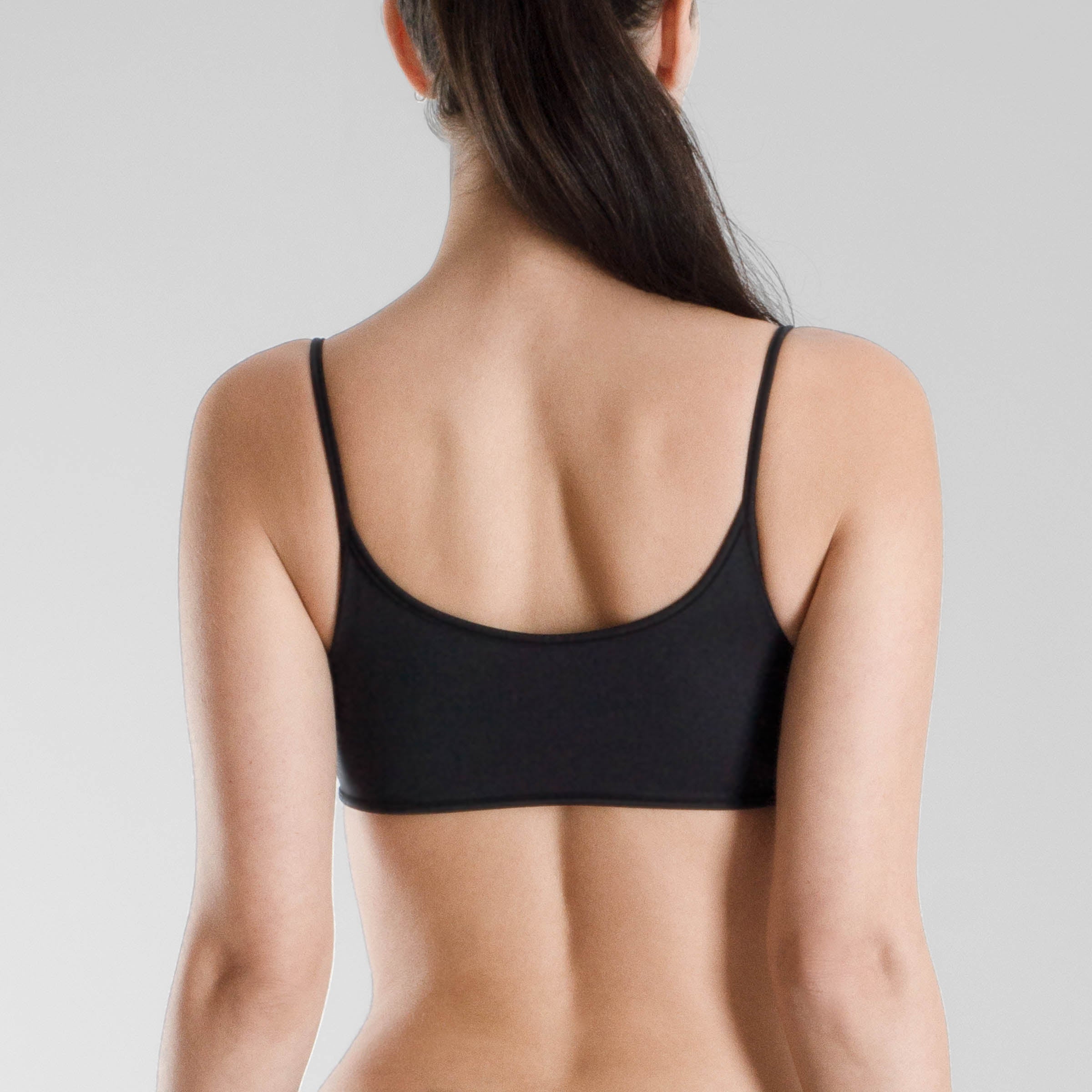 Bikini Bralette BH Top schwarz von Lucky Cheeks