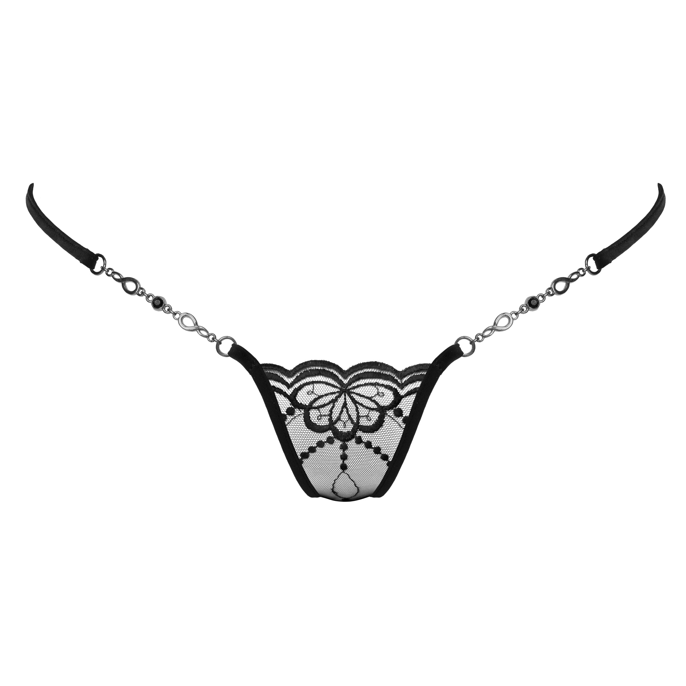 transparenter Micro String - Lucky Cheeks