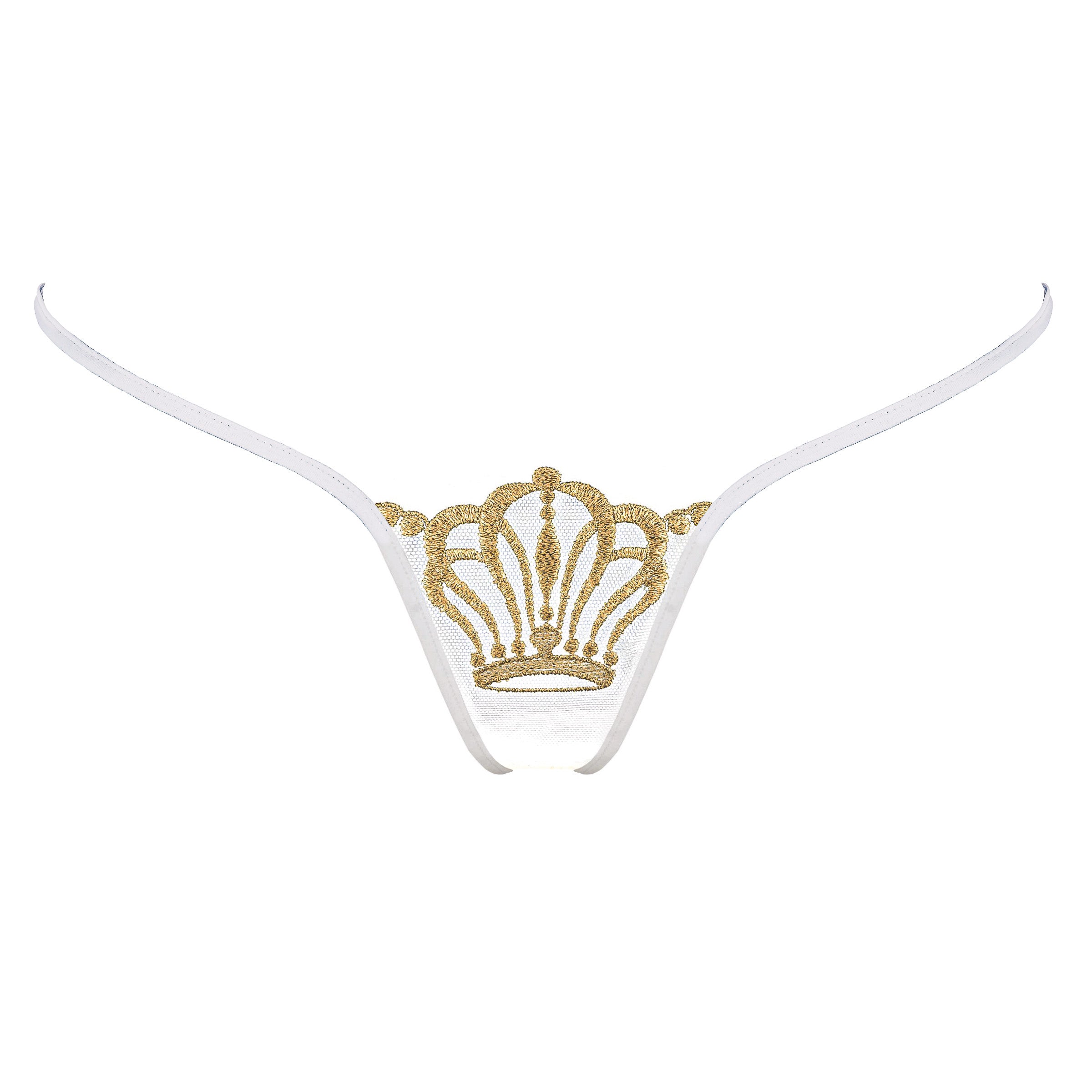 Queen of Love - Ivory - Mini G-String
