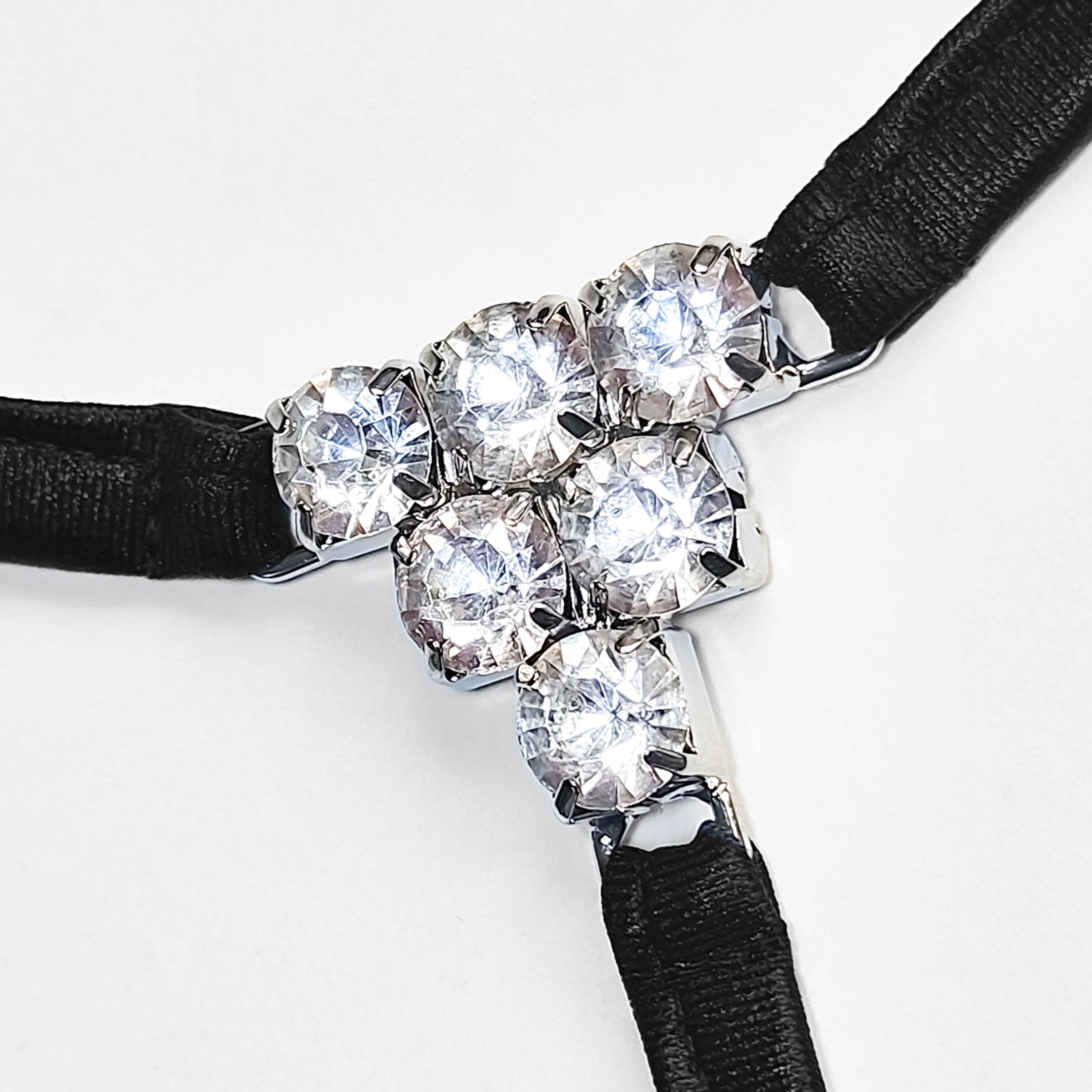 Y String back Schmuckelement mit Strass